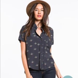 NWOT Marine Layer - The Zoey Buttondown Top